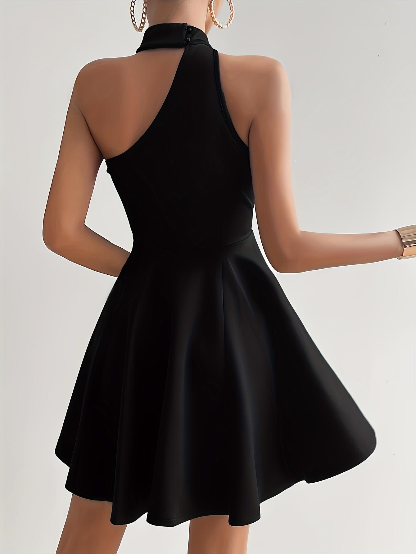 Seraphina | The Asymmetrical Halter Dress