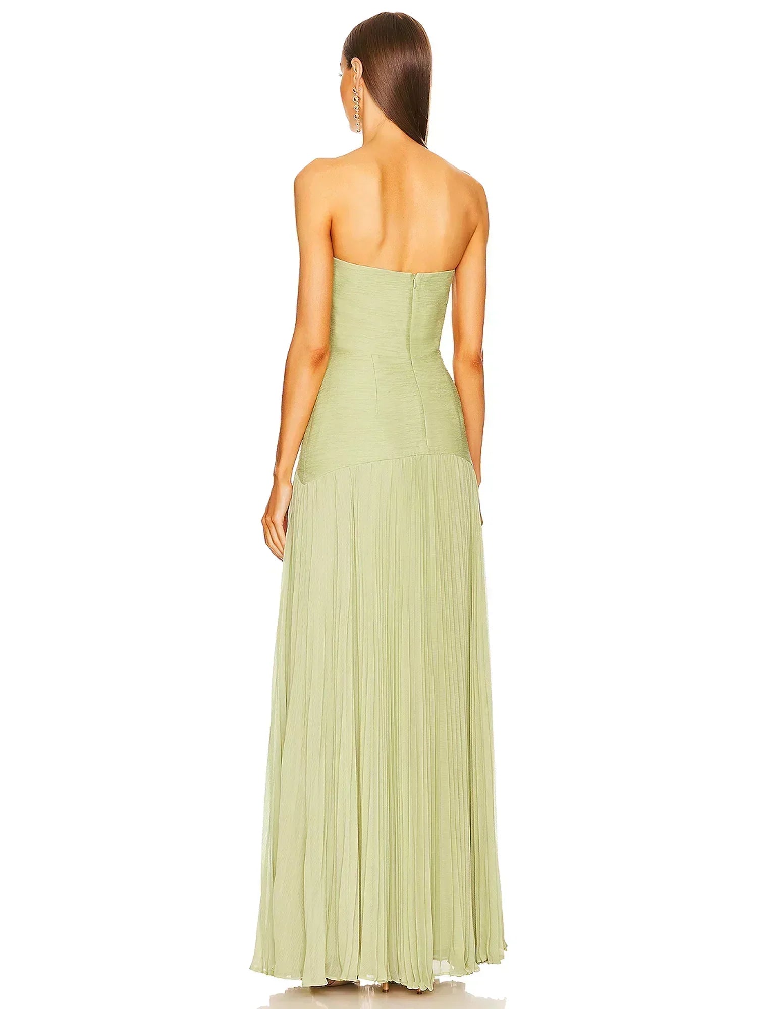 Zynella - Sleeveless Drop-Waist Maxi Dress