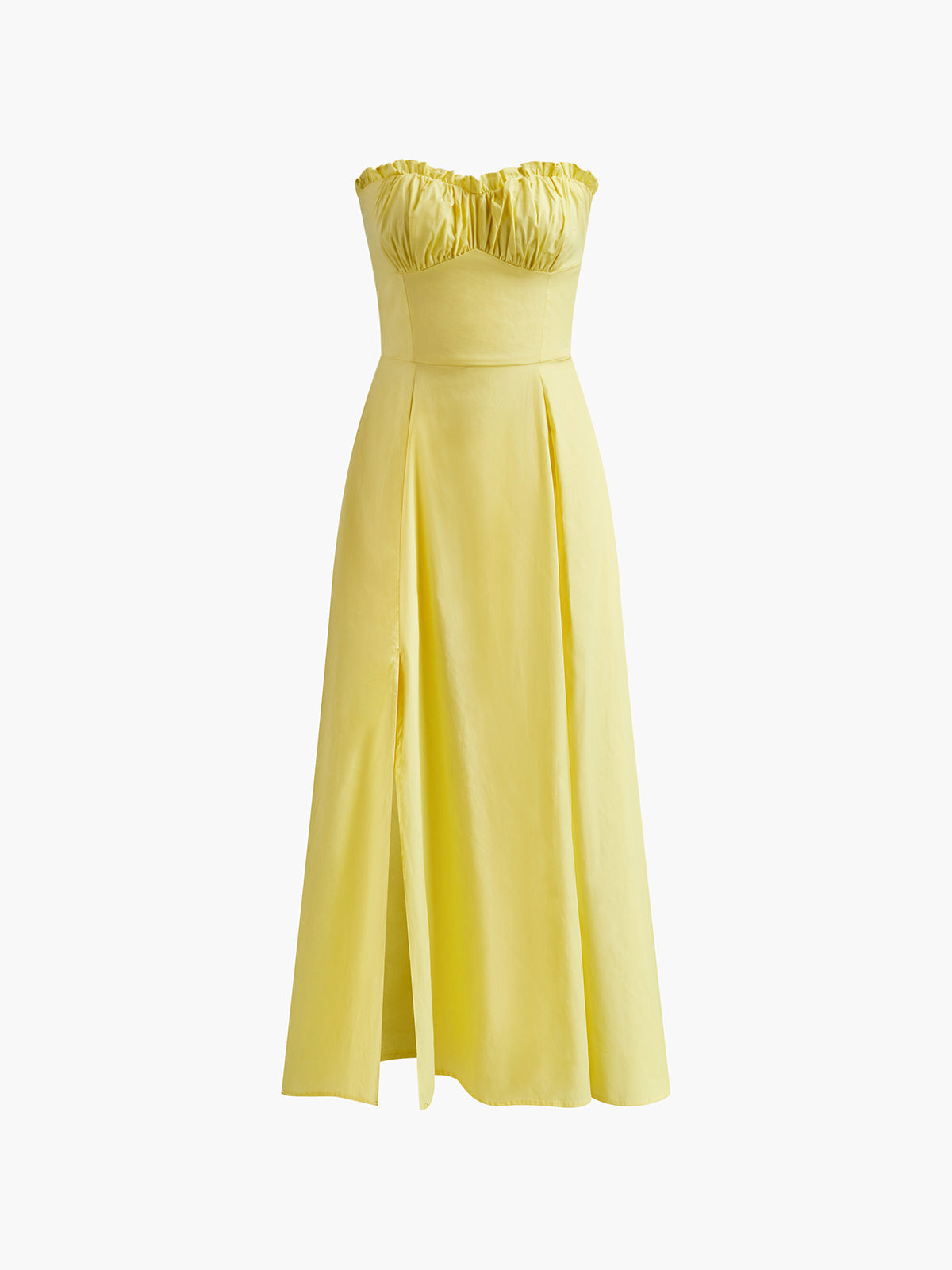 Olive - Sunshine Slit Dress