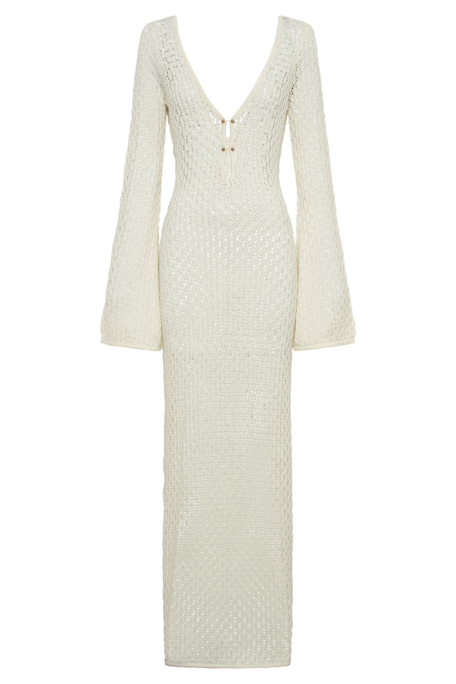 Clementine - White Mesh Dress