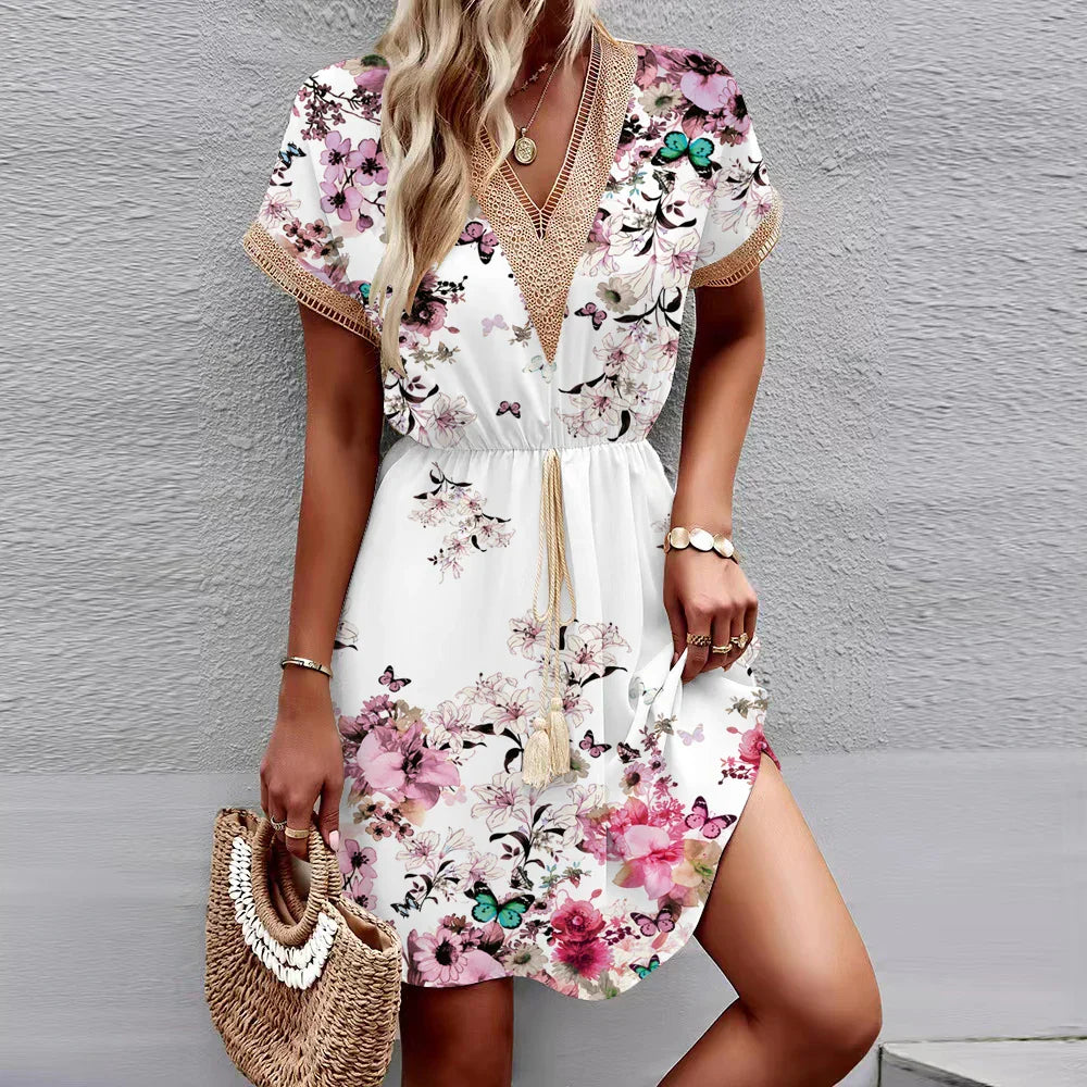 Agatha | Colorful Floral Dress