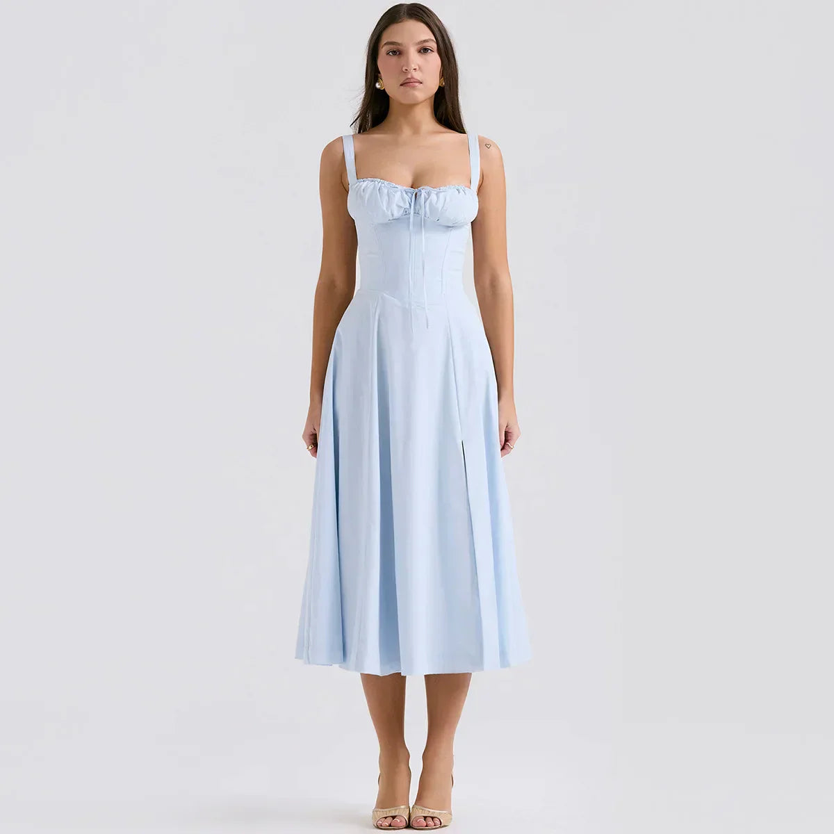 Luna - Elegant Midi Dress