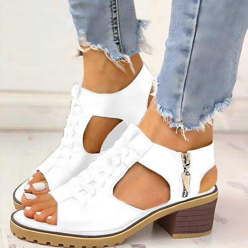 Luella |  Classic Leather Sandals